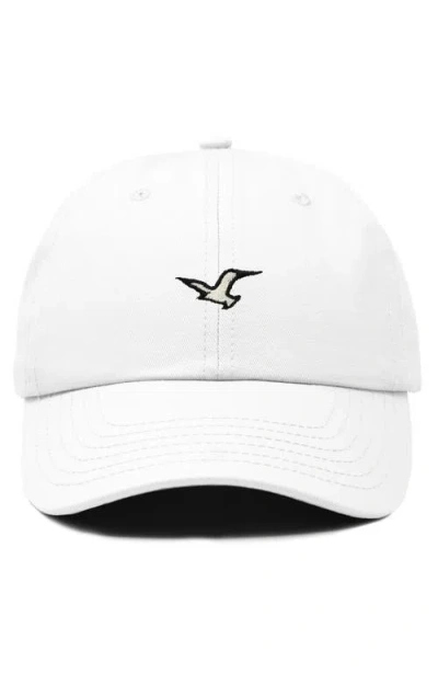 Dalix Seagull Dad Hat In White