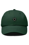 Dalix Ship Wheel Dad Hat In Green