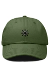 Dalix Ship Wheel Dad Hat In Green