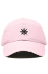 Dalix Ship Wheel Dad Hat In Pink