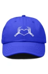 DALIX DALIX SKELETON HEART EMBROIDERED DAD HAT
