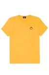 Dalix Smile Face Tee In Gold
