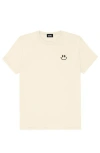 Dalix Smile Face Tee In Natural