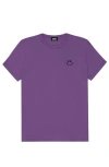 Dalix Smile Face Tee In Purple