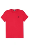 Dalix Smile Face Tee In Red