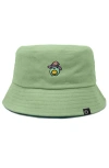 Dalix Sorcerer Frog Bucket Hat In Turf Green