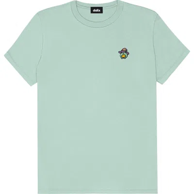 Dalix Sorcerer Frog Tee In Dusty Blue