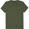Dalix Sorcerer Frog Tee In Military Green