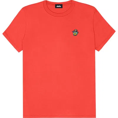 Dalix Sorcerer Frog Tee In Poppy Red