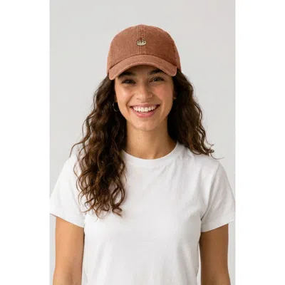 Dalix Sourdough Dad Cap In Brown