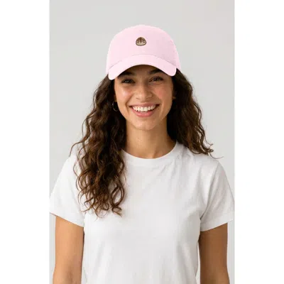 Dalix Sourdough Dad Cap In Pink