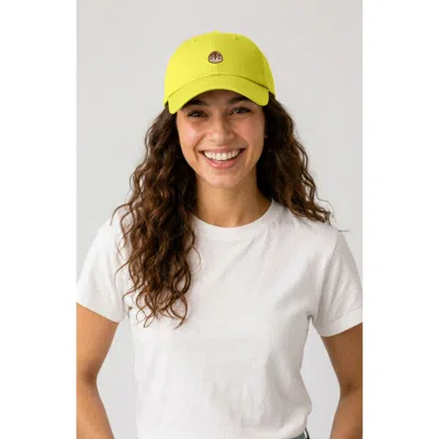 Dalix Sourdough Dad Cap In Yellow