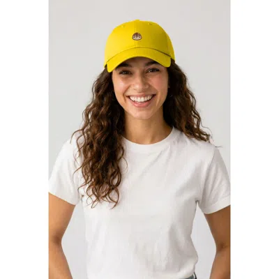 Dalix Sourdough Dad Cap In Yellow