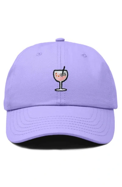 Dalix Spritz Embroidered Everyday Hat In Lavender