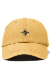 Dalix Starpoint Dad Cap In Gold