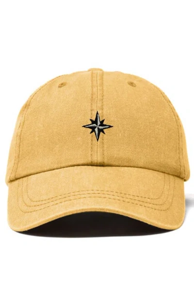 Dalix Starpoint Dad Cap In Gold