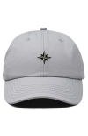 Dalix Starpoint Dad Cap In Gray