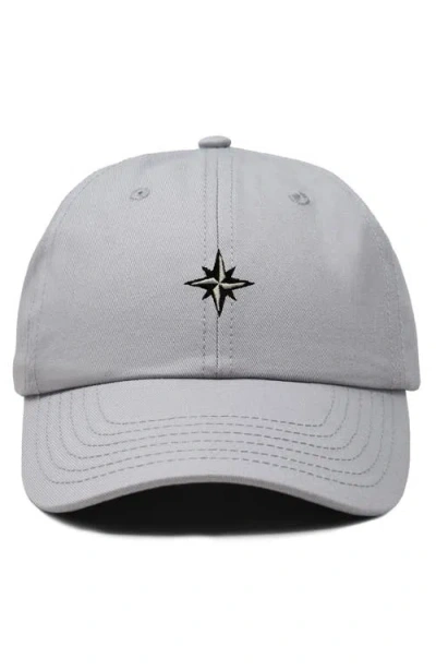 Dalix Starpoint Dad Cap In Gray