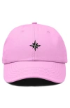 Dalix Starpoint Dad Cap In Pink