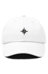 Dalix Starpoint Dad Cap In White