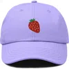 Dalix Strawberry Hat In Lavender