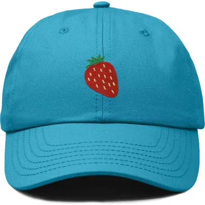Dalix Strawberry Hat In Teal