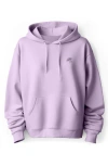 Dalix Ufo Fleece Hoodie In Orchid