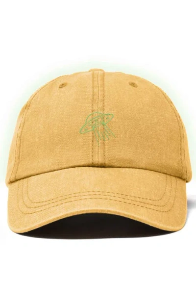 Dalix Ufo Hat In Washed Gold