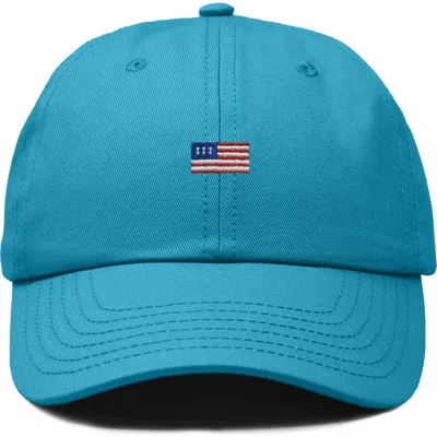 Dalix Usa Flag Dad Cap In Blue