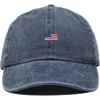 Dalix Usa Flag Dad Cap In Orange