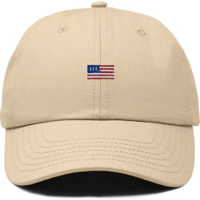Dalix Usa Flag Dad Cap In Pink