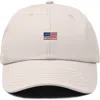 Dalix Usa Flag Dad Cap In Purple