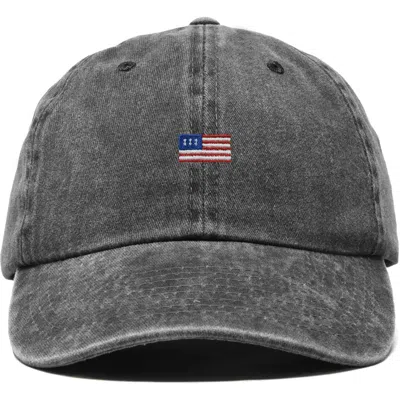 Dalix Usa Flag Dad Cap In Red