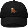 Dalix Walrus Embroidered Outdoor Cap In Black