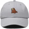 Dalix Walrus Embroidered Outdoor Cap In Gray