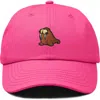 Dalix Walrus Embroidered Outdoor Cap In Pink