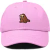 Dalix Walrus Embroidered Outdoor Cap In Pink