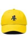 Dalix Werewolf Embroidered Dad Hat In Gold