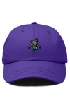 Dalix Werewolf Embroidered Dad Hat In Purple