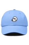 Dalix Whisper Ghost Dad Cap In Metallic