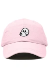 Dalix Whisper Ghost Dad Cap In Pink