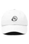 Dalix Whisper Ghost Dad Cap In White