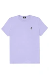 Dalix Womens Astronaut Jersey Relaxed Tee In Purple