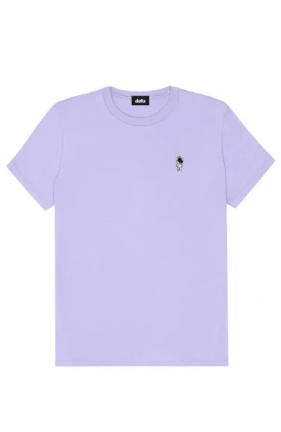Dalix Womens Astronaut Jersey Relaxed Tee In Purple