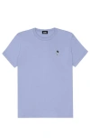 Dalix Womens Astronaut Jersey Relaxed Tee In Blue