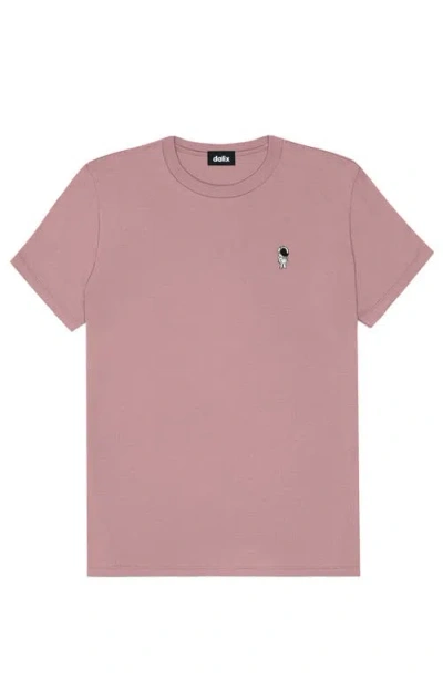 Dalix Womens Astronaut Jersey Relaxed Tee In Purple