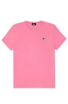 Dalix Womens Astronaut Jersey Relaxed Tee In Pink