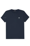 Dalix Womens Bow Jersey Tee In Blue