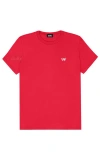 Dalix Womens Bow Jersey Tee In Red