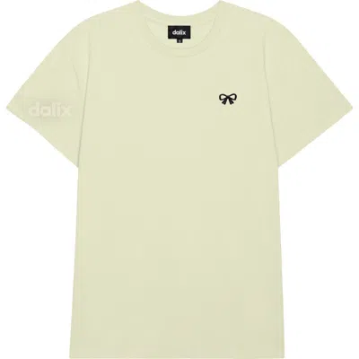 Dalix Womens Bow Lightweight Everyday Tee In Green